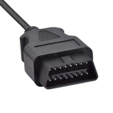 OBD2 16 Pin to DB9 Dişi Seri Port RS232 Çevirici Bağlantı Kablosu
